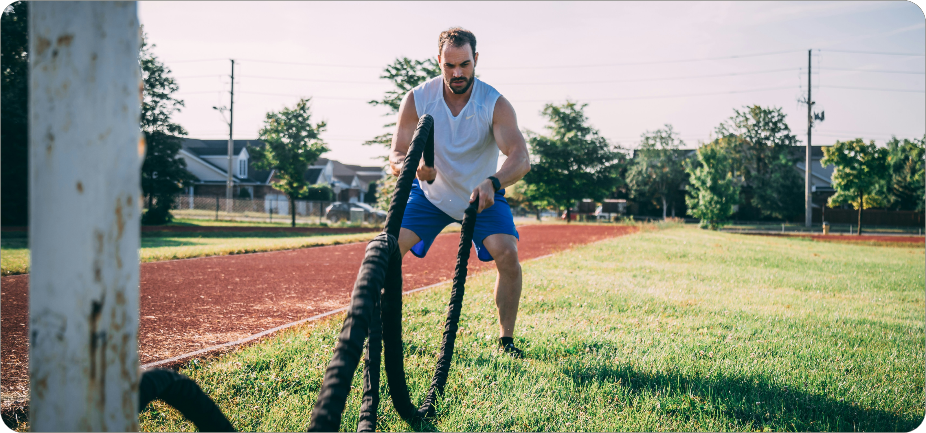 Bootcamp op grasveld in Oss